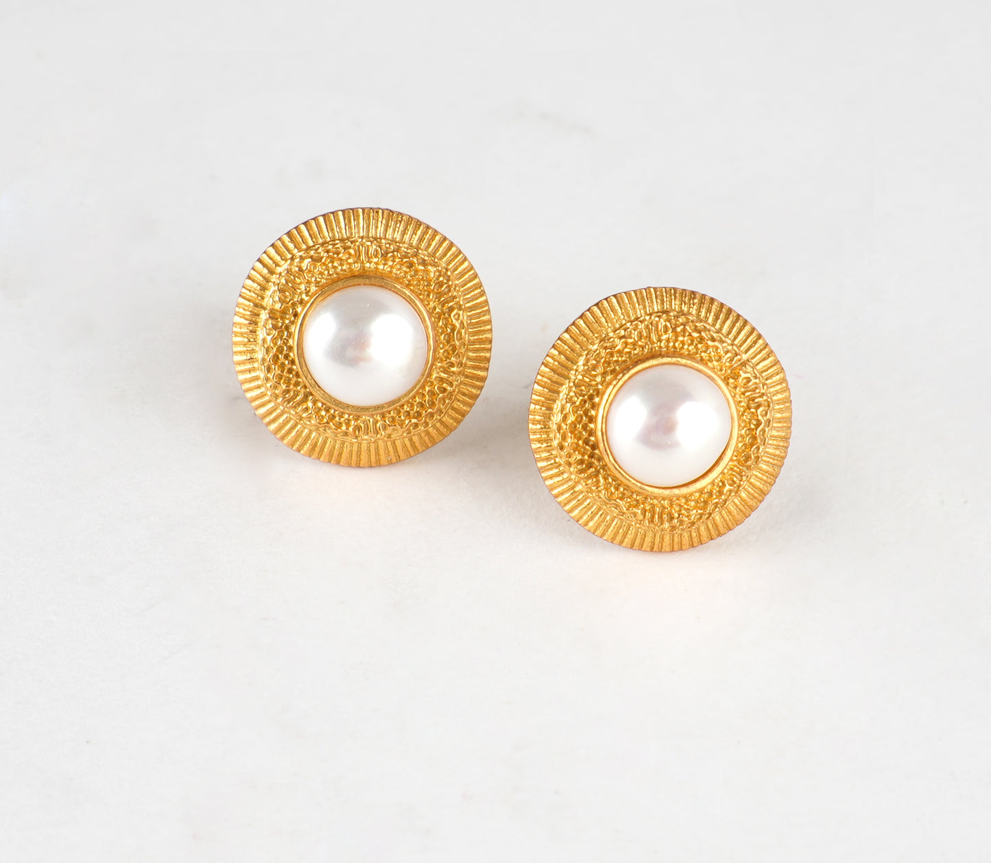 Luminous Pearl Studs