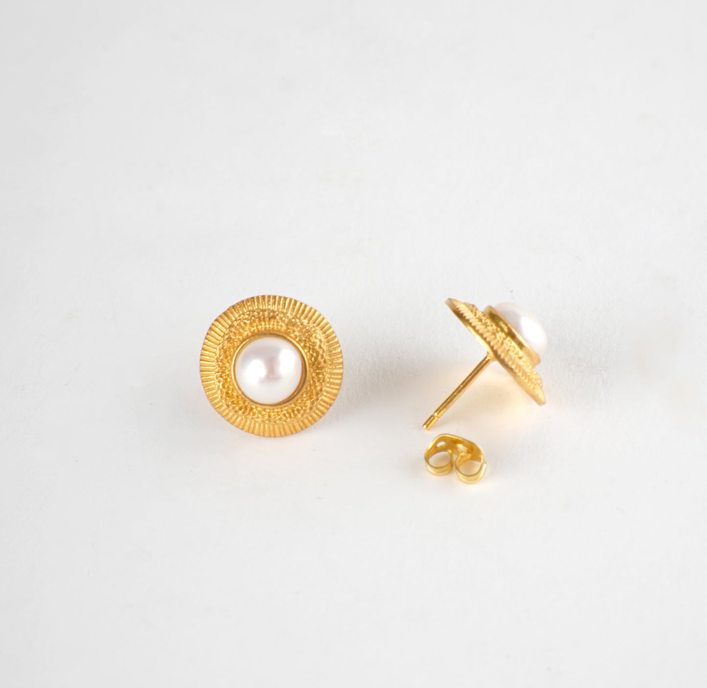 Luminous Pearl Studs