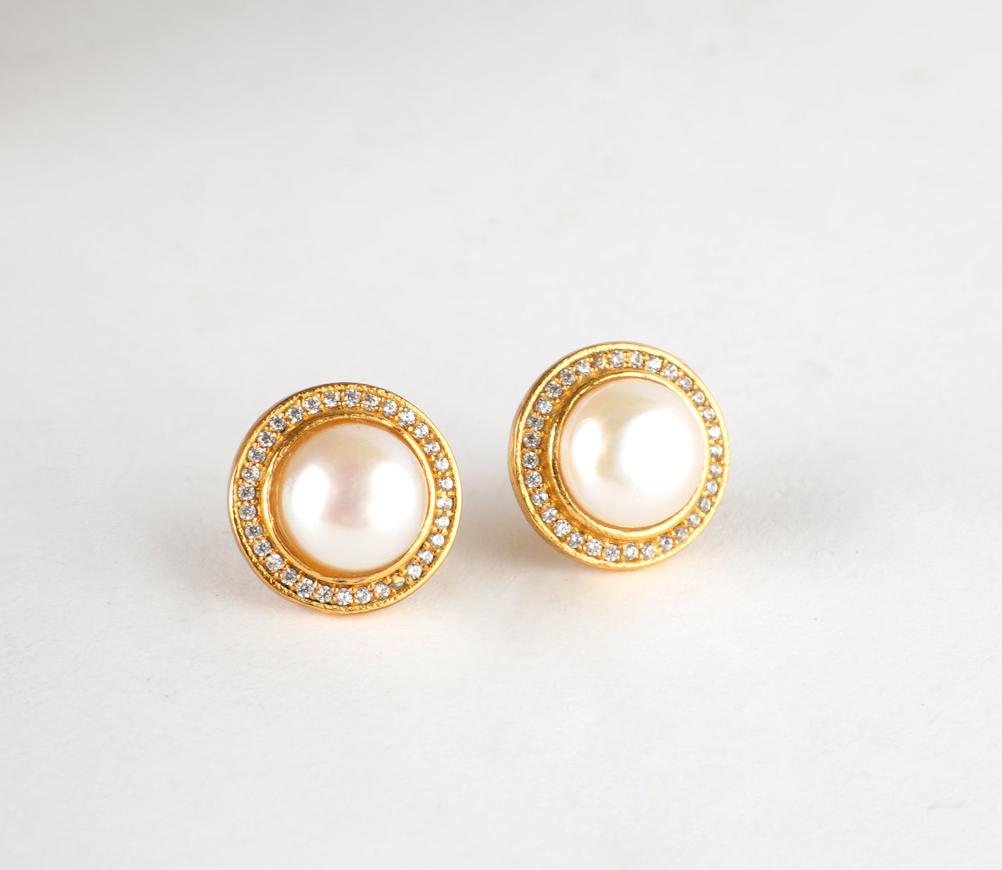 Stars and Pearls Studs