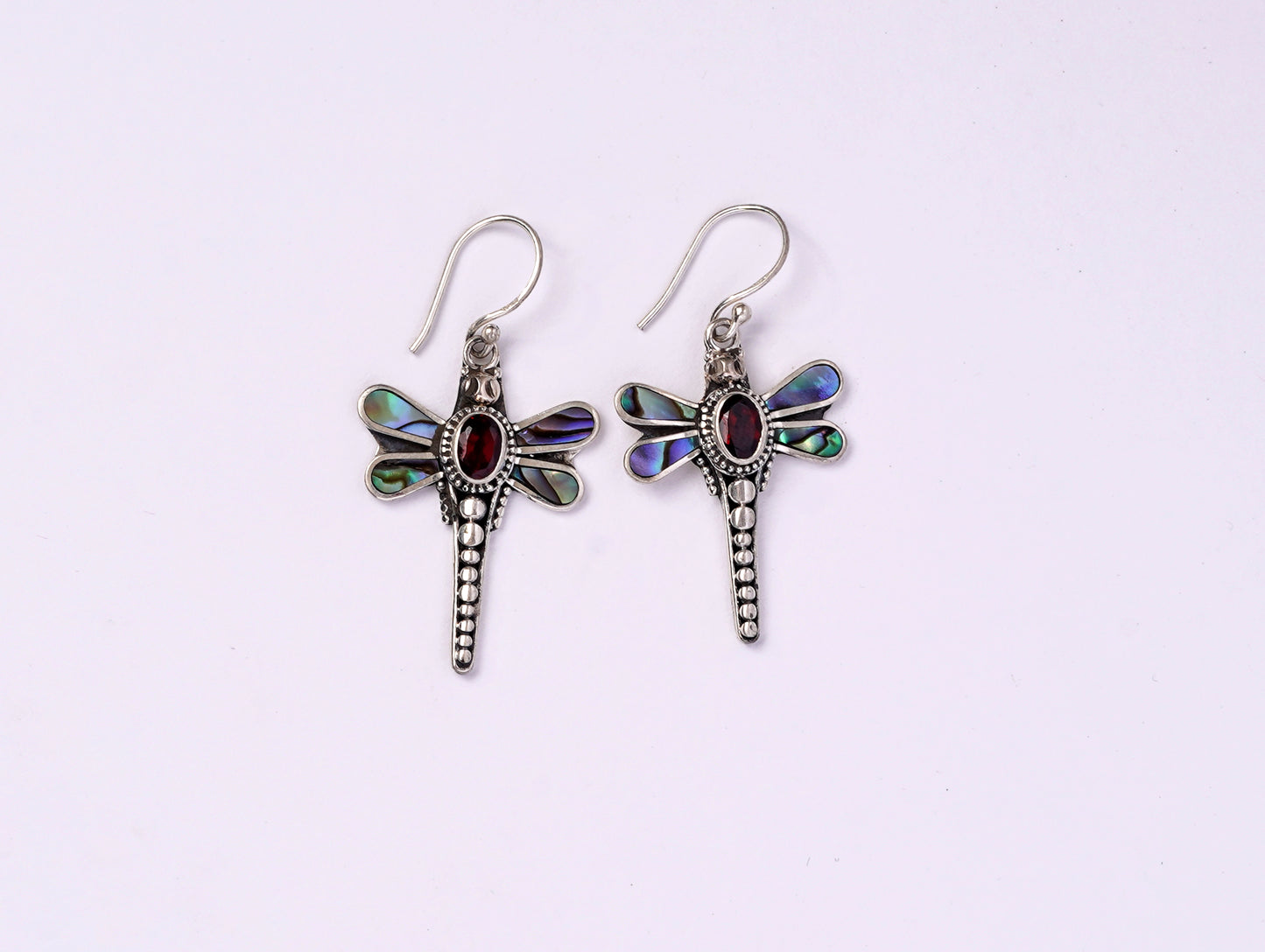 Beautiful Bug Abalone Earrings