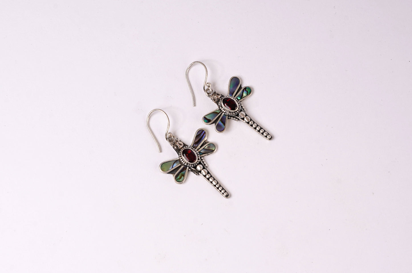 Beautiful Bug Abalone Earrings