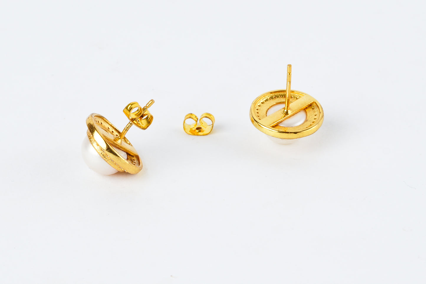 Stars and Pearls Studs
