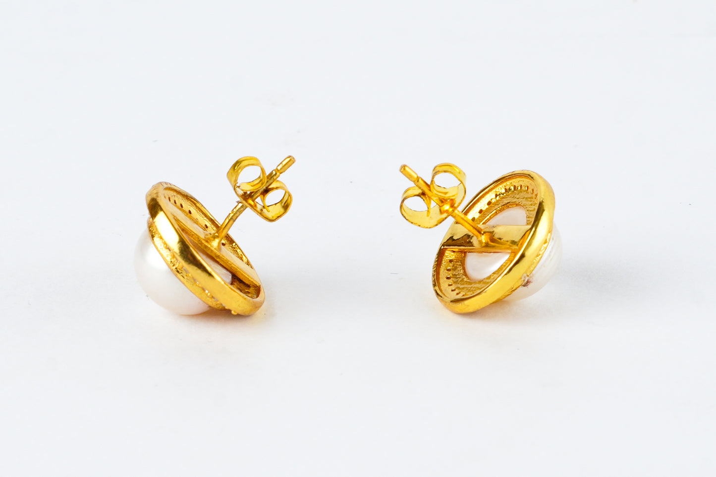 Stars and Pearls Studs