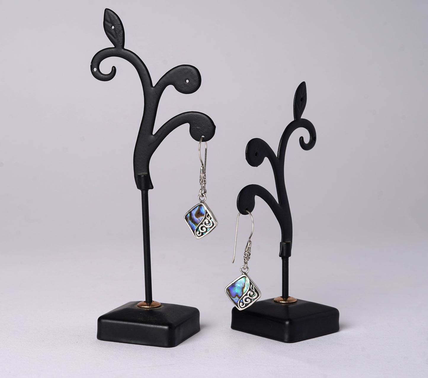 Sea Waves Abalone Earrings