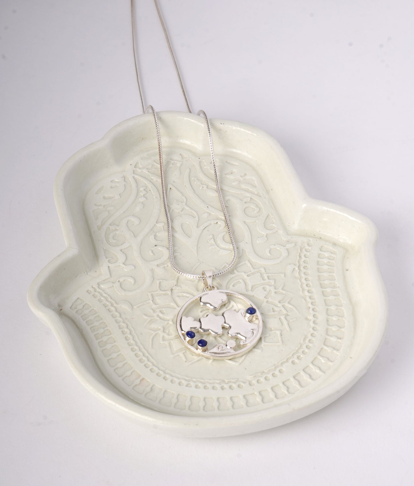 Healing Chakra Sky Element Pendant