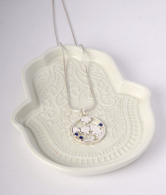 Healing Chakra Sky Element Pendant