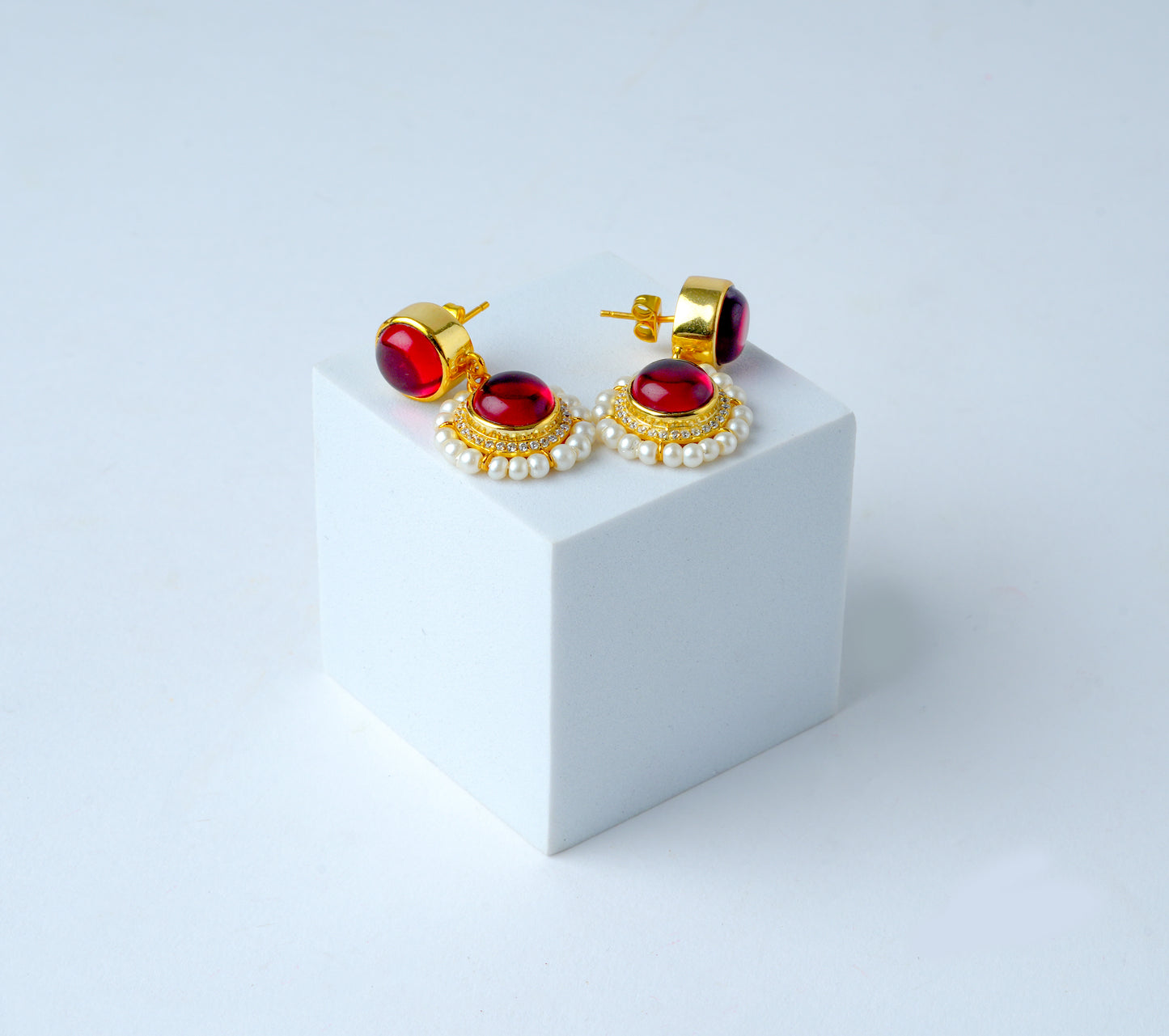 Ruby Royalty Choker Set