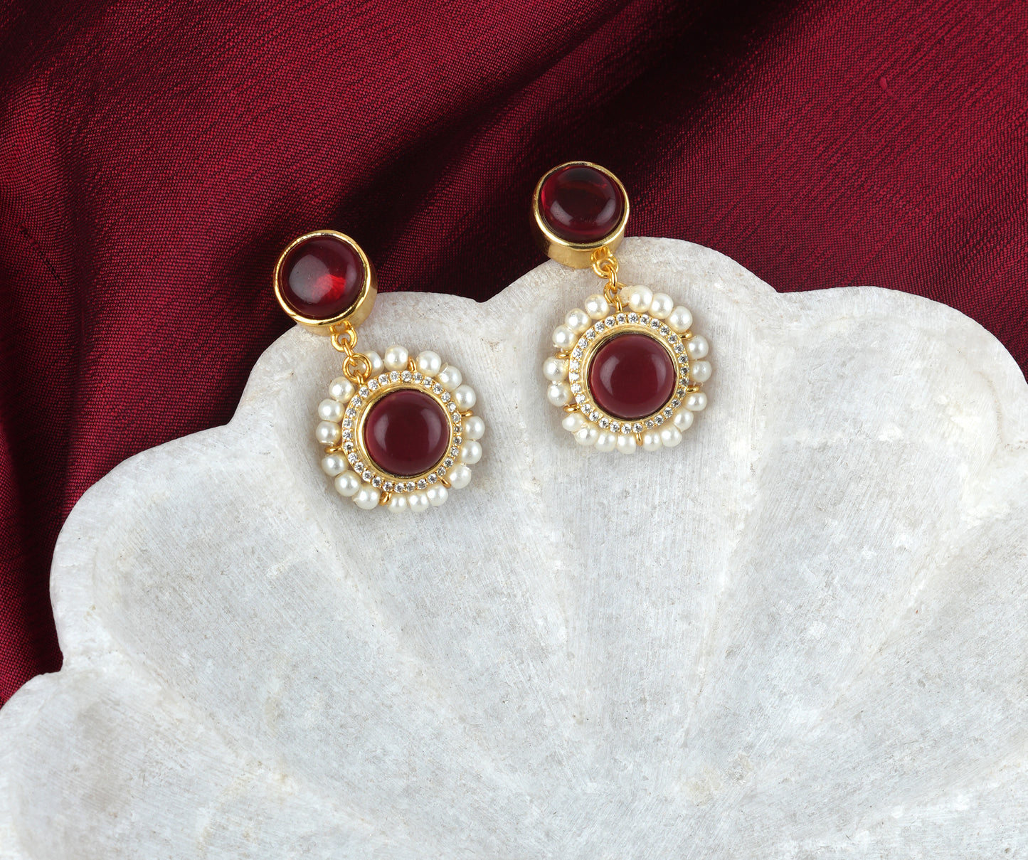 Ruby Royalty Choker Set