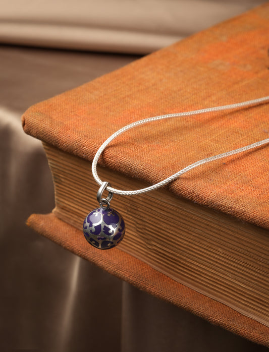 Silver Arabian Ball Pendant