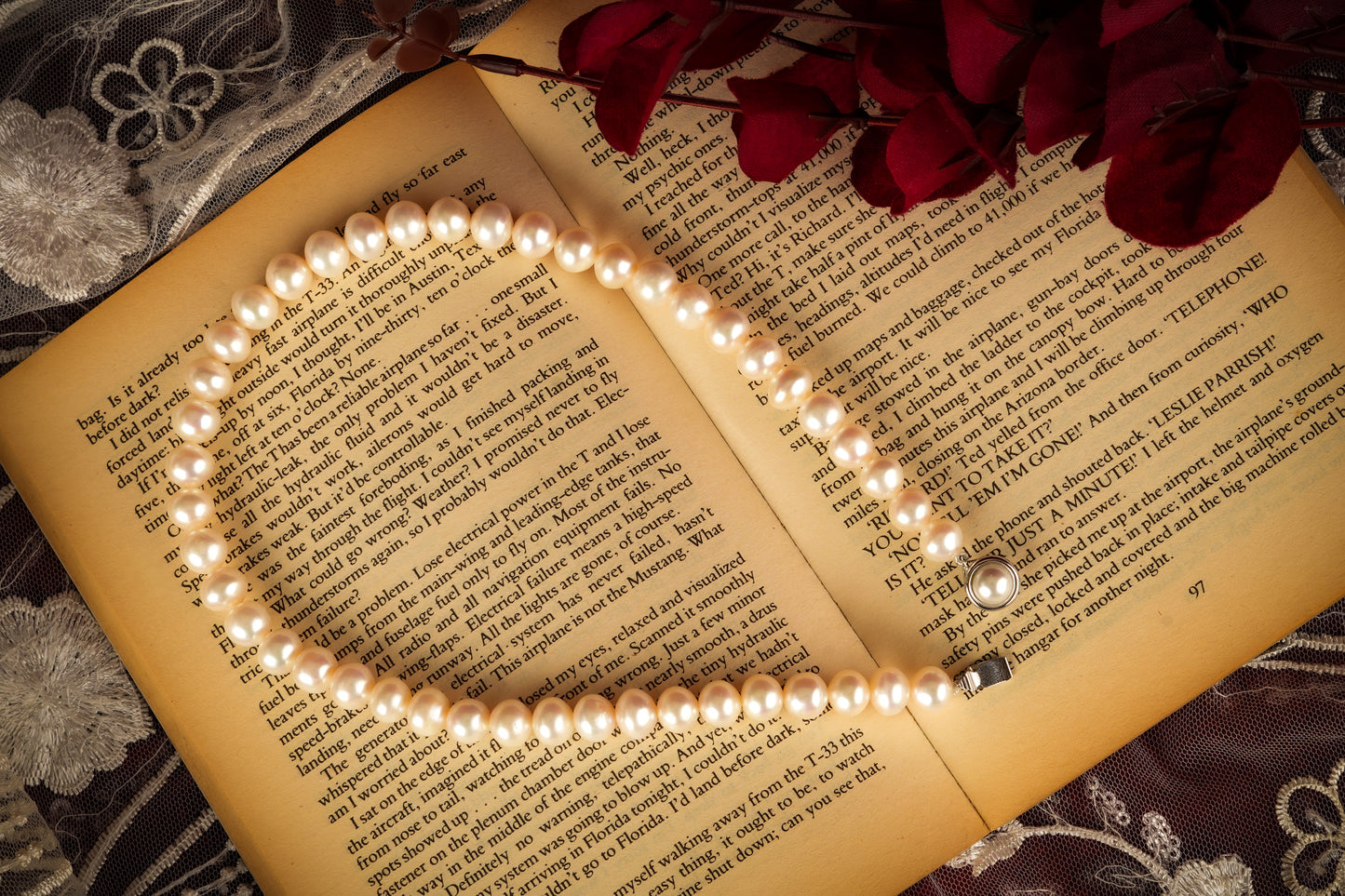 Classic Freshwater Pearls Necklace (10 mm Pearls)