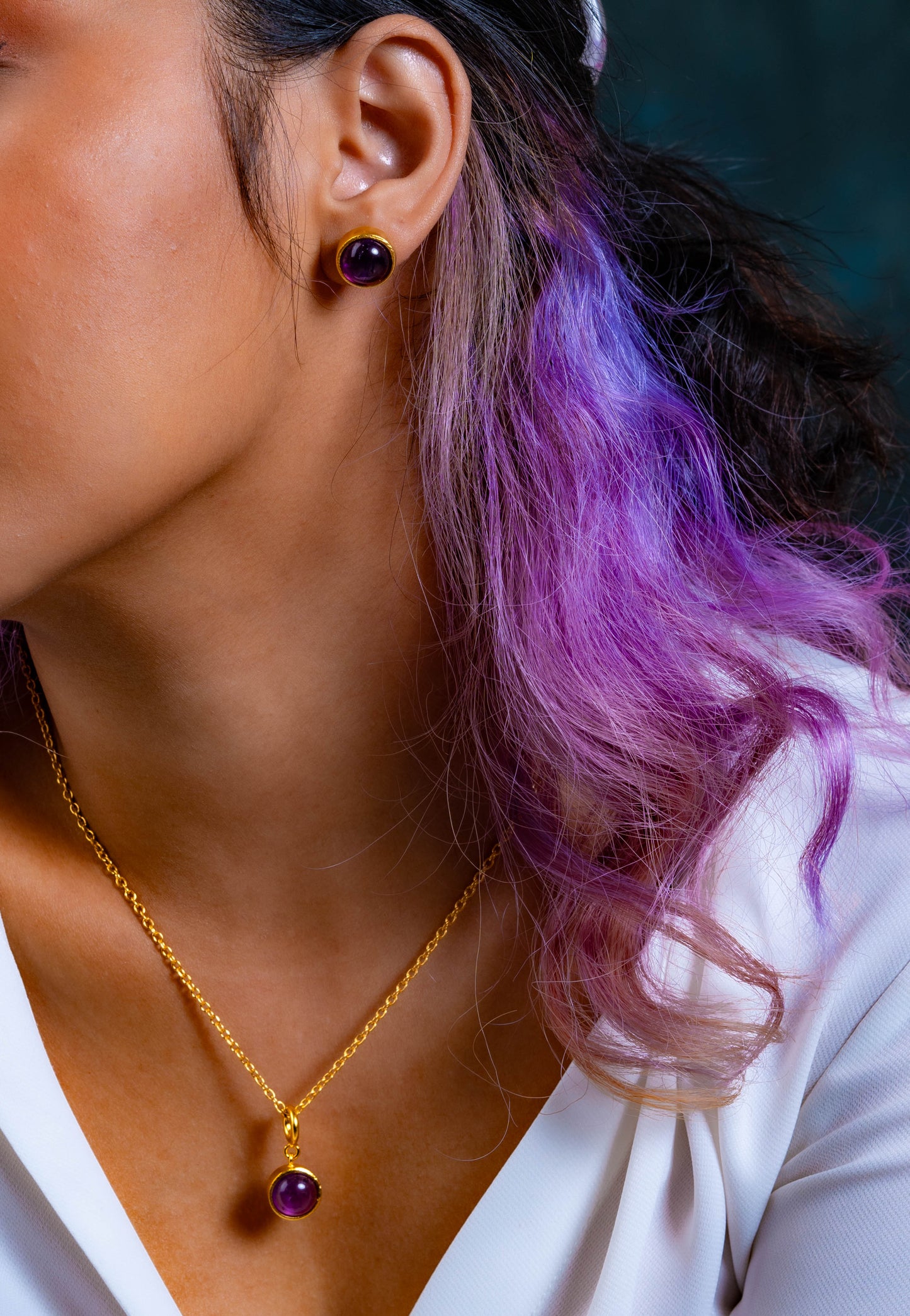 Crown Chakra Studs