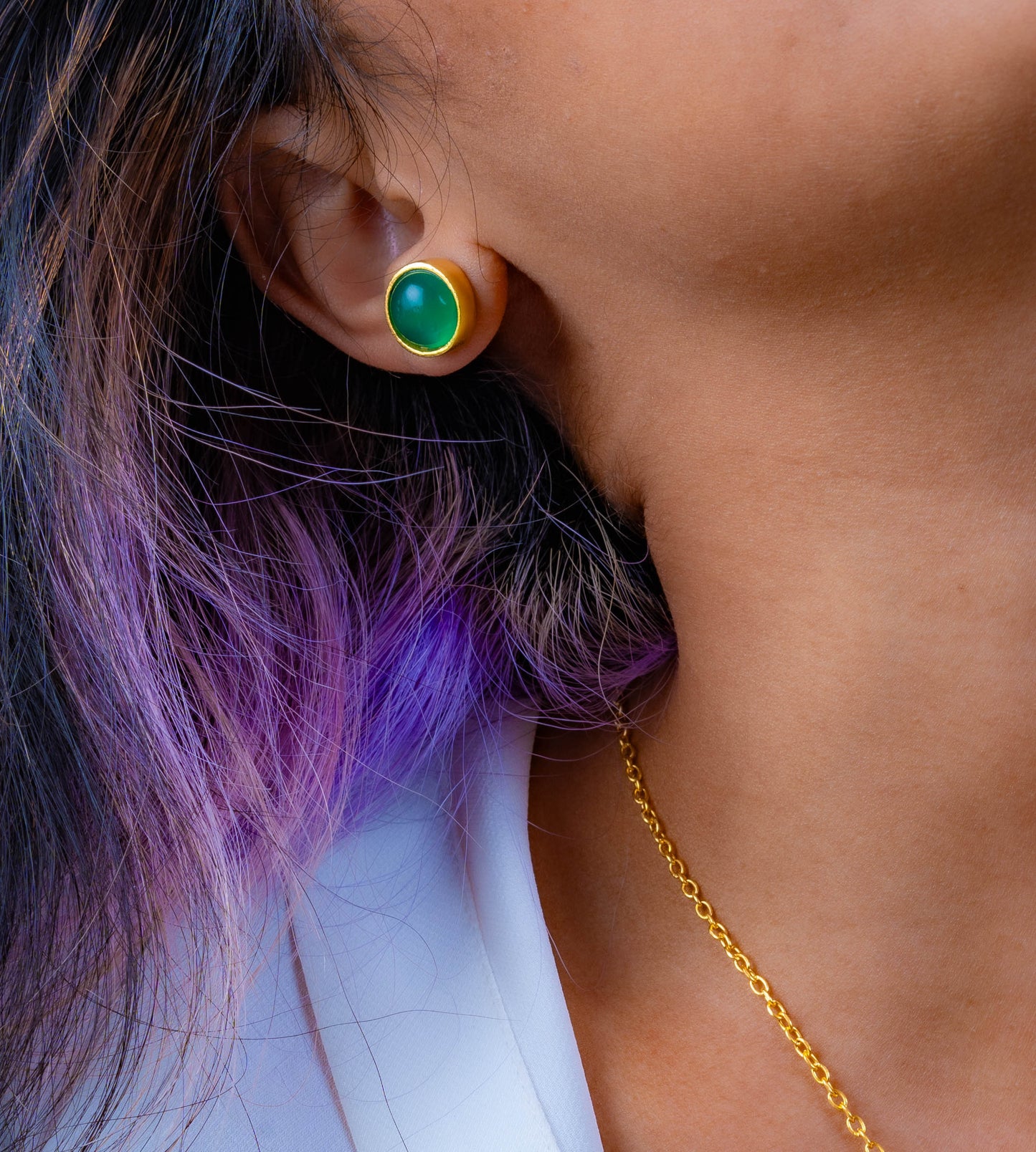 Green Onyx Charm Set