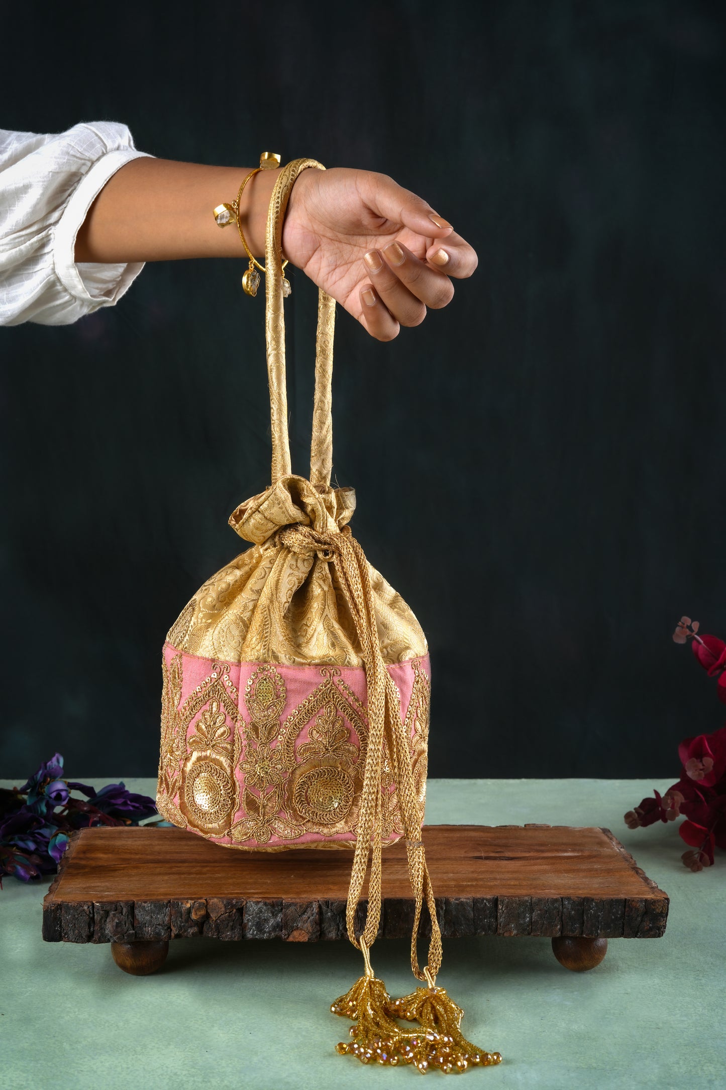 Princess Brocade Potli Bag