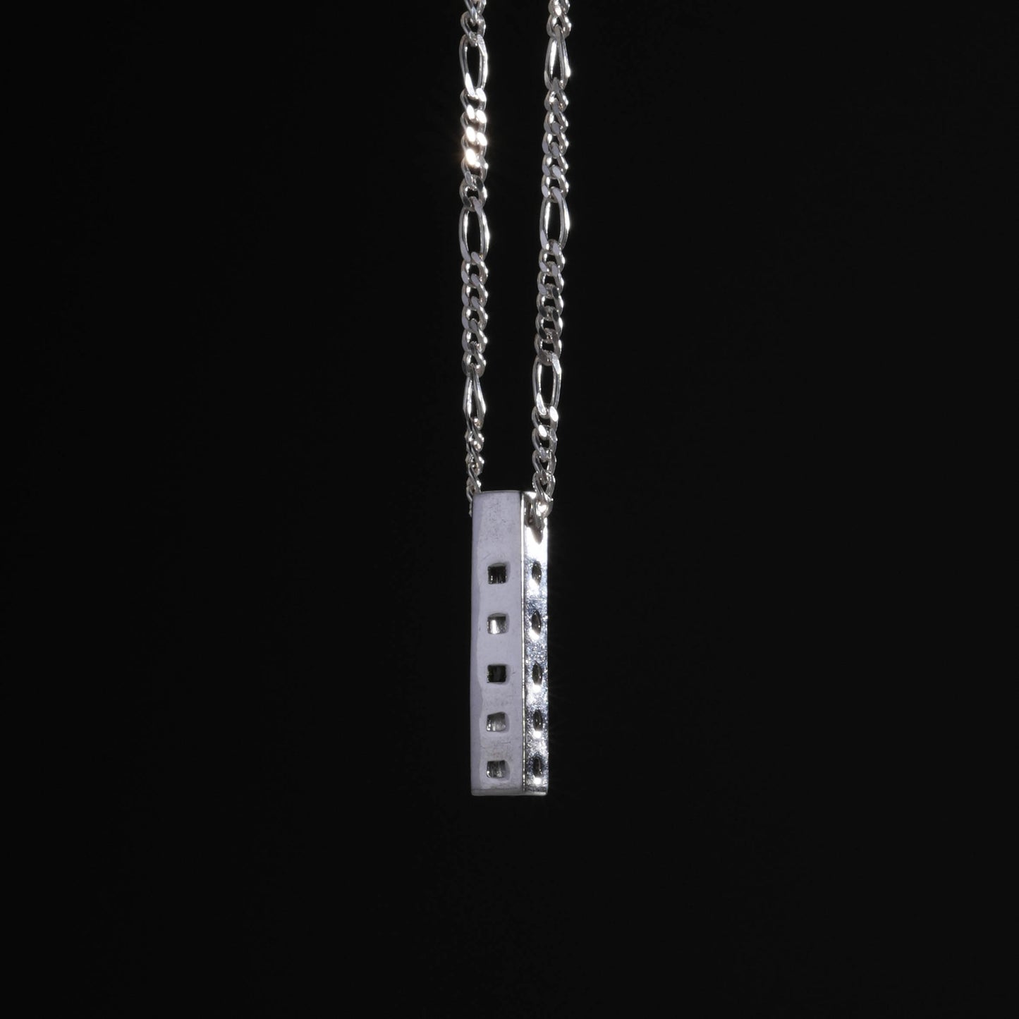 Silver Cubicle Pendant