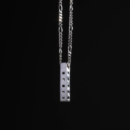Silver Cubicle Pendant