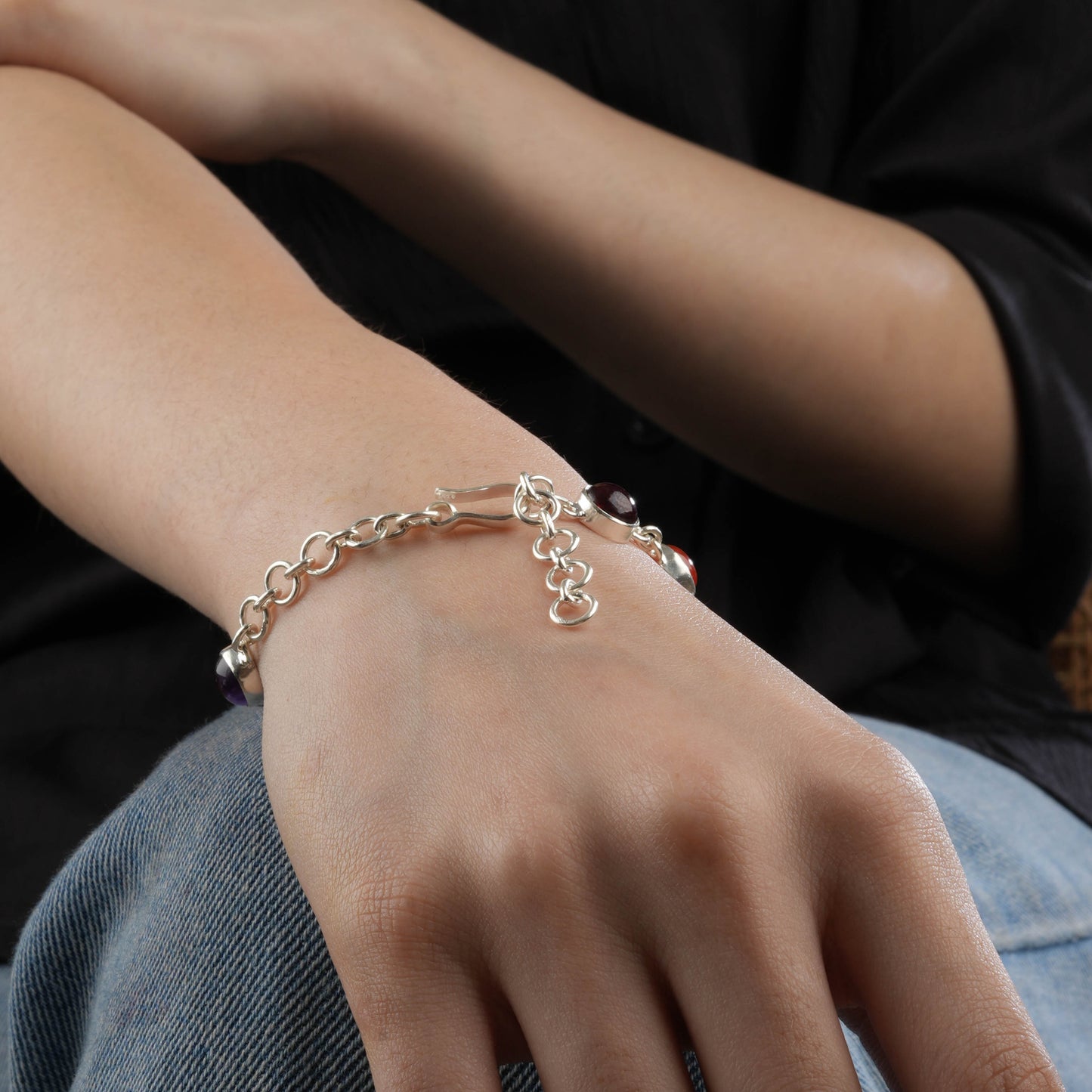 Classic Chakra Gemstones Bracelet