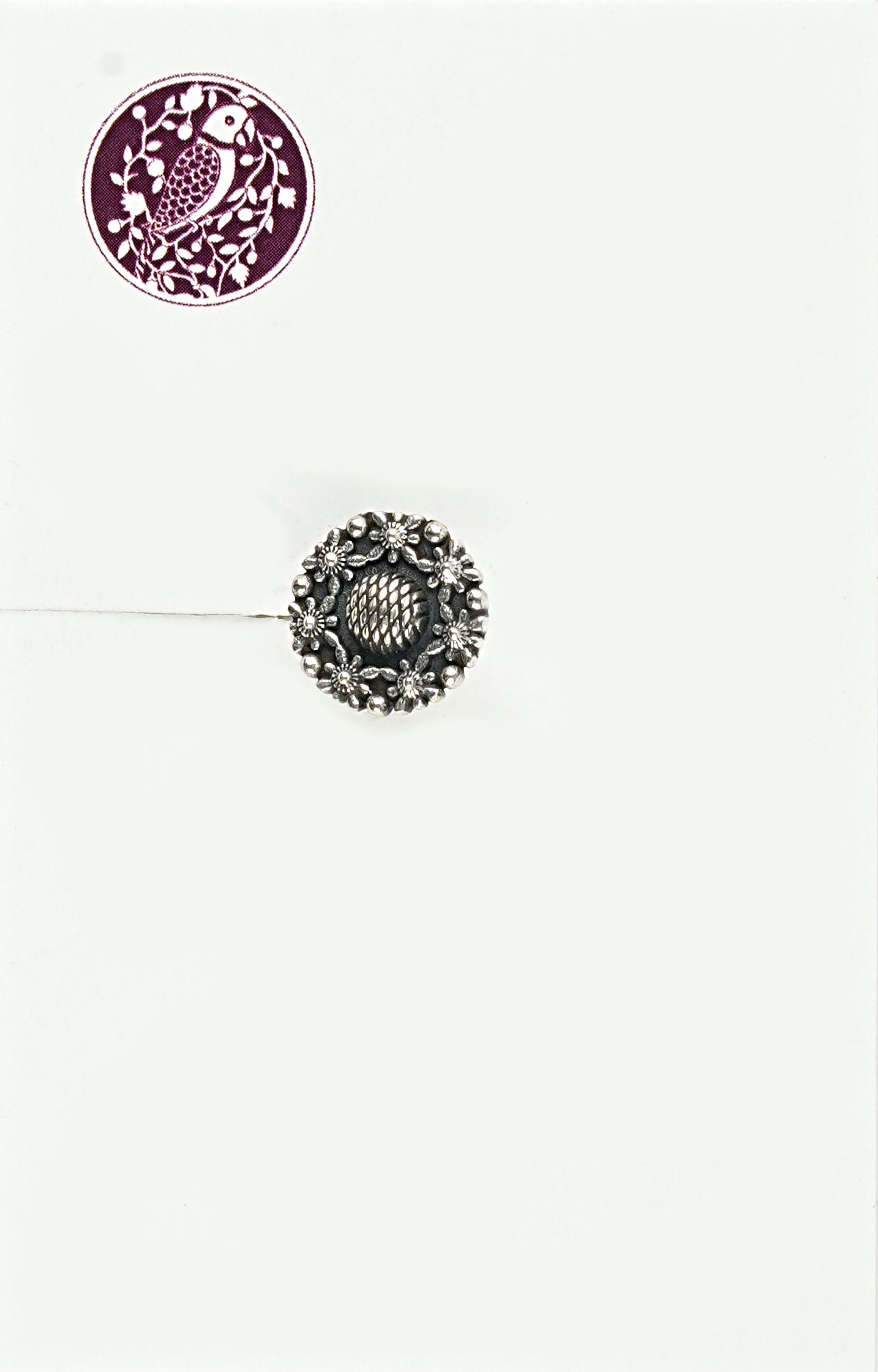 Blossom Silver Nose Pin