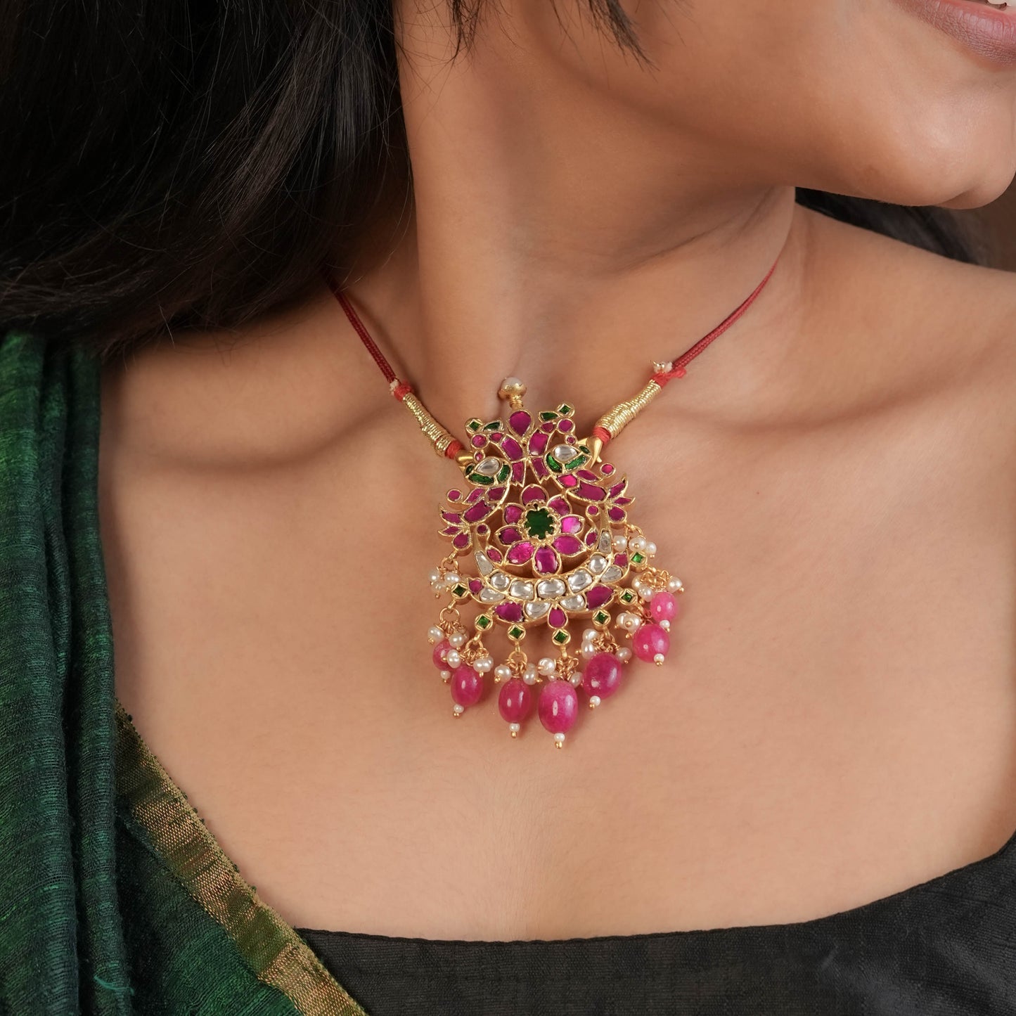 Kundan Fida Necklace