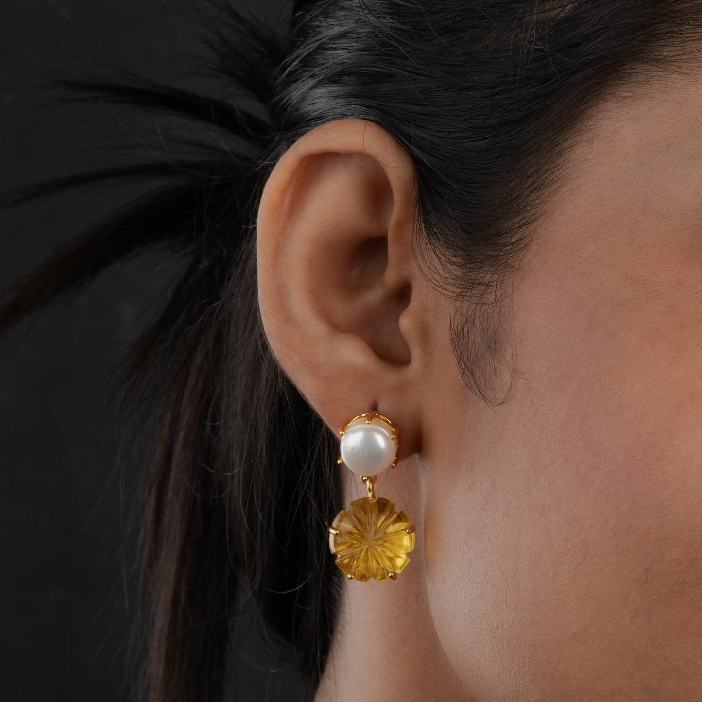 Bloomingdales Citrine Earrings