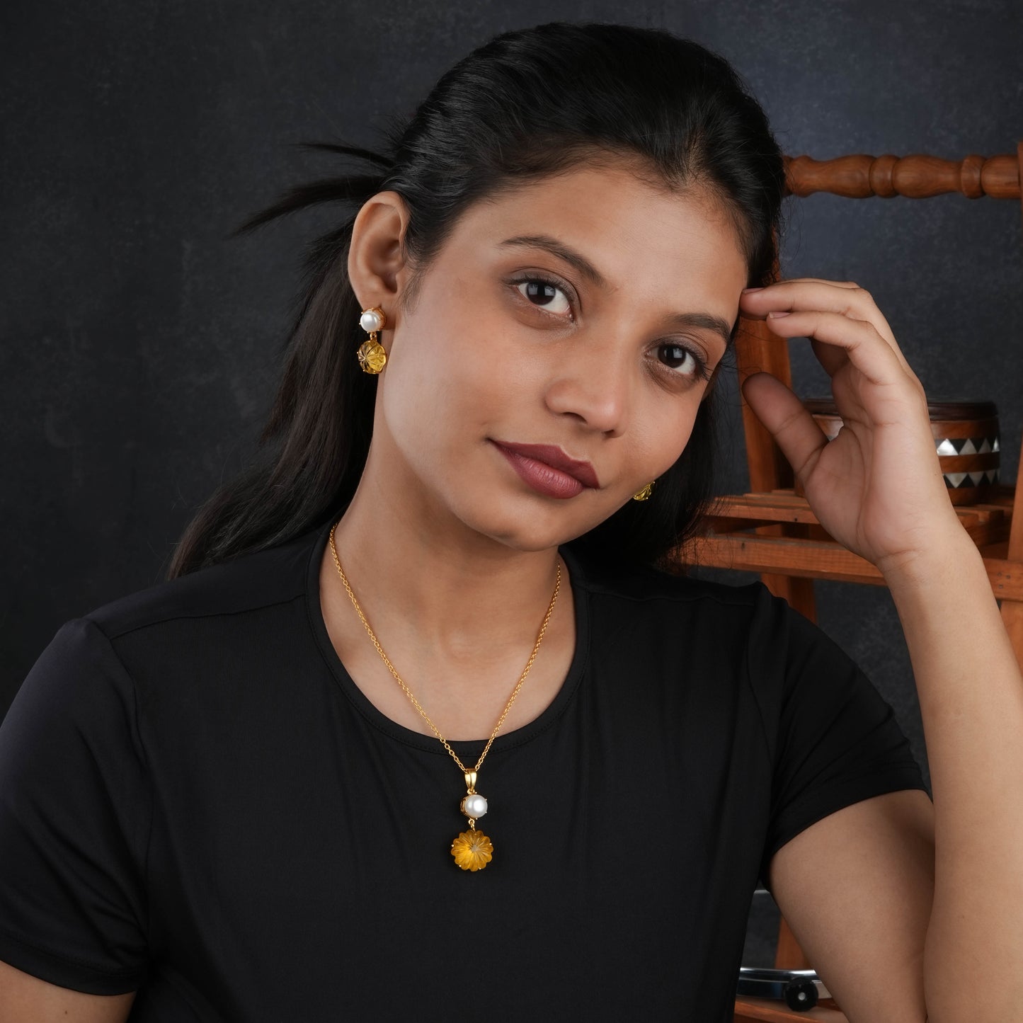 Bloomingdales Citrine Earrings