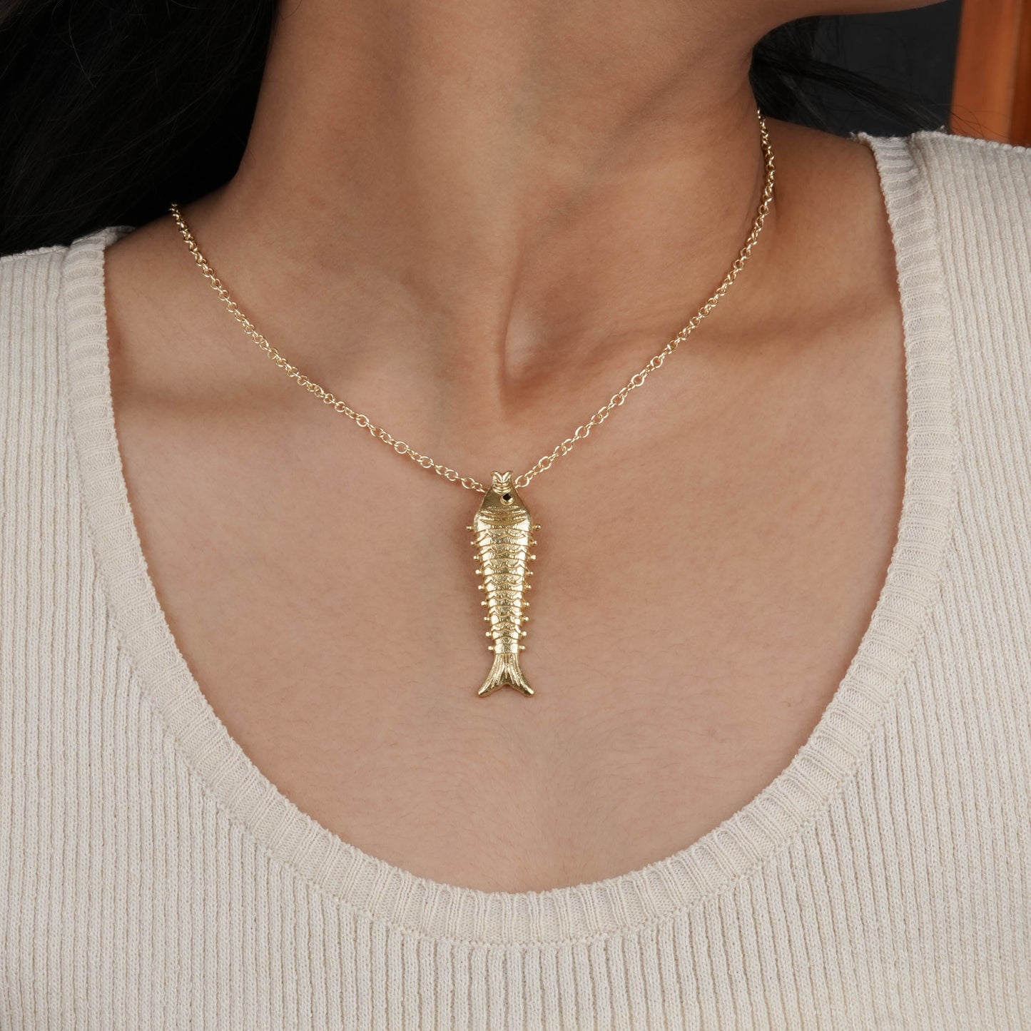 Aqua Charm Necklace