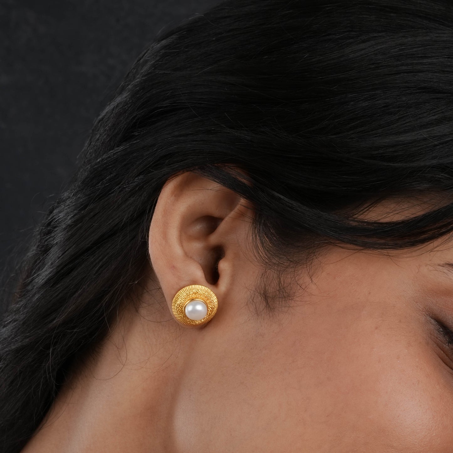 Luminous Pearl Studs