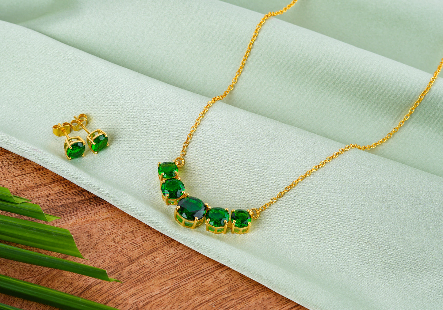 Emerald Spring Necklace