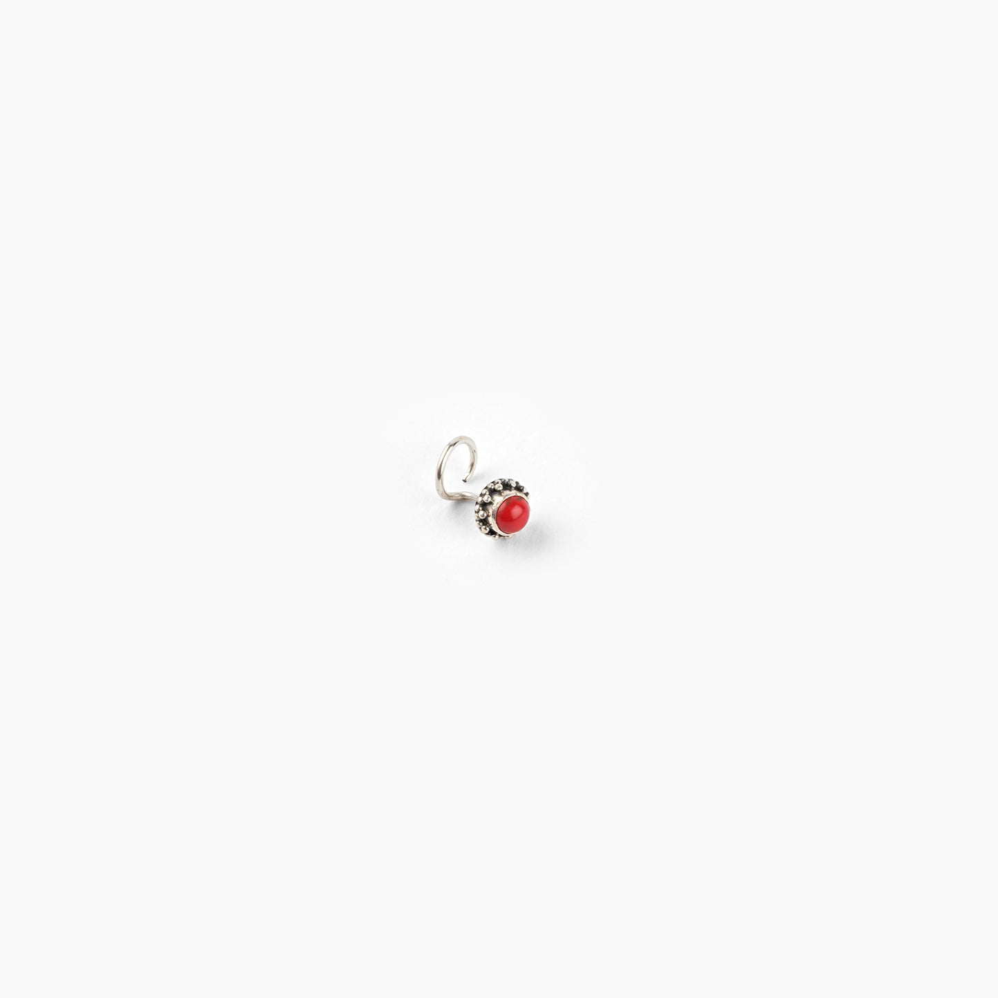 Blush Coral Nose Pin