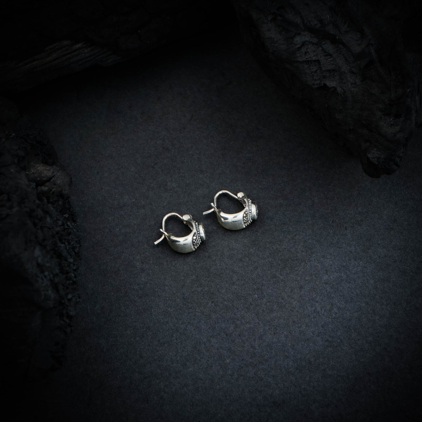 Silver Zirconia Earrings