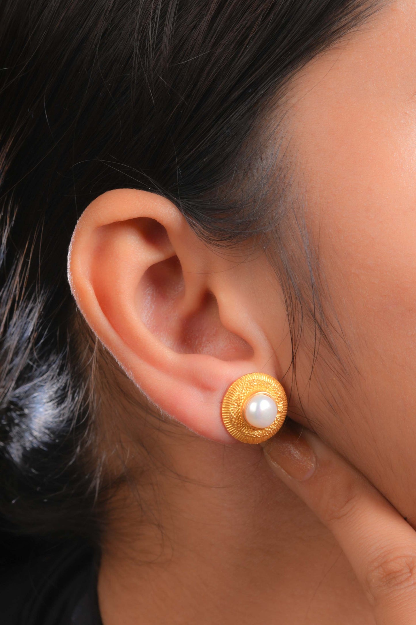 Luminous Pearl Studs