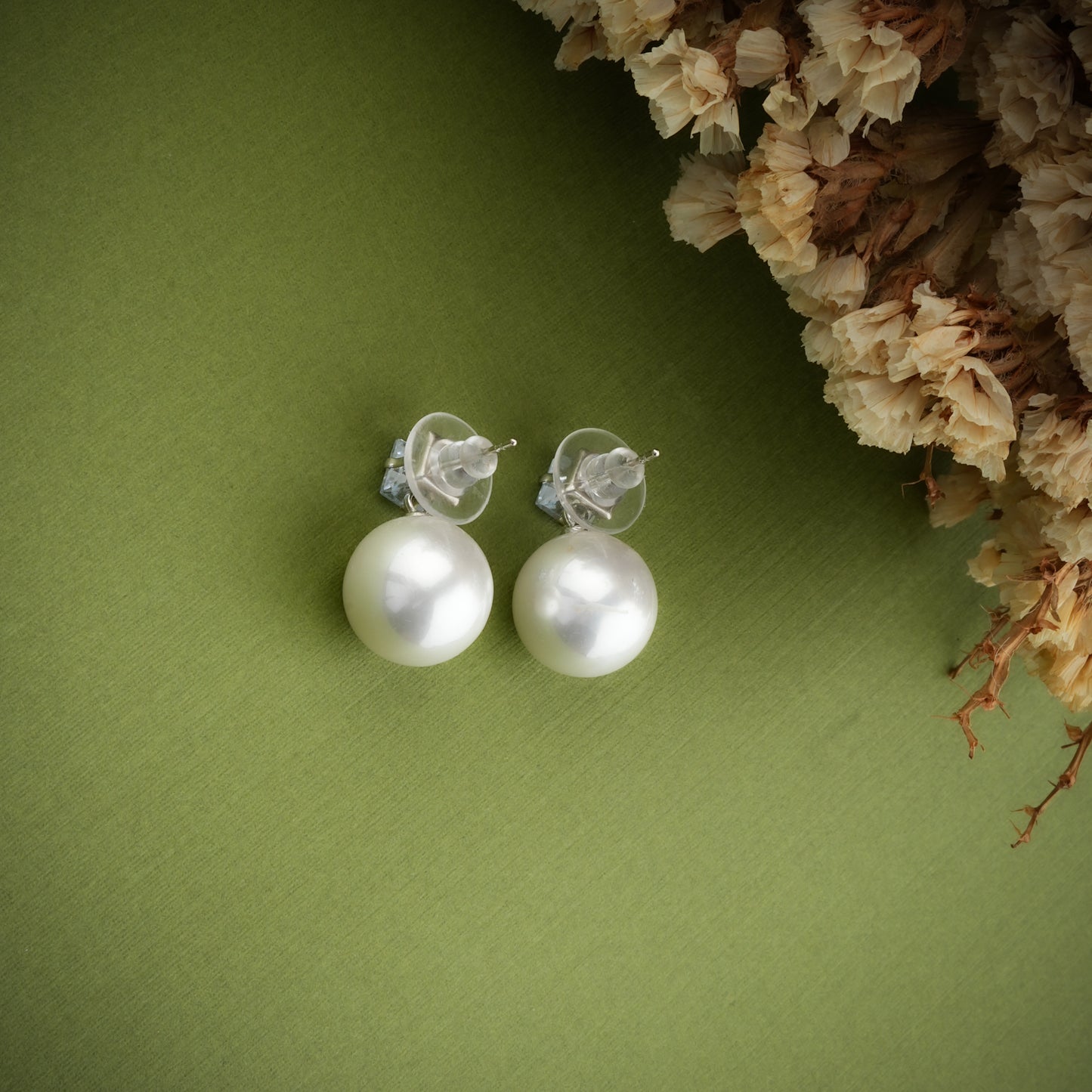 Lustre Drop Pearl Earrings