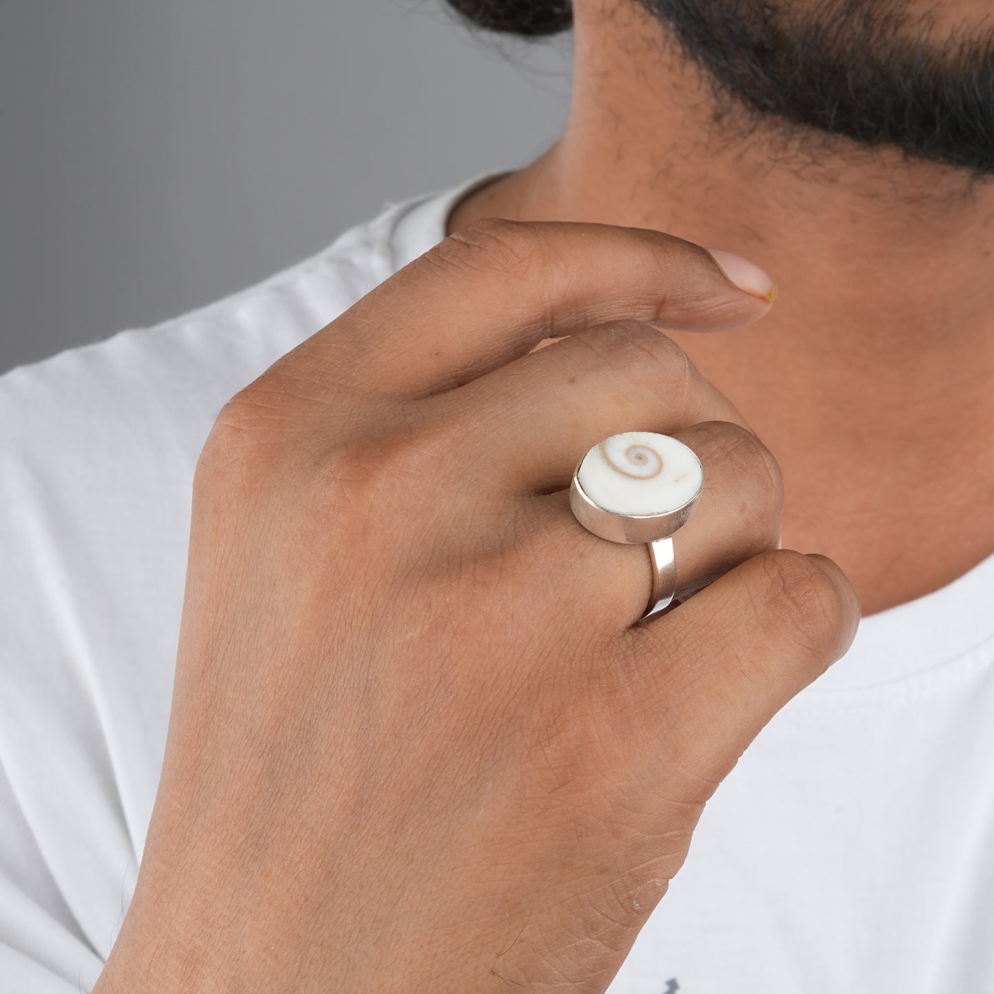 Shiva Eye Silver Ring
