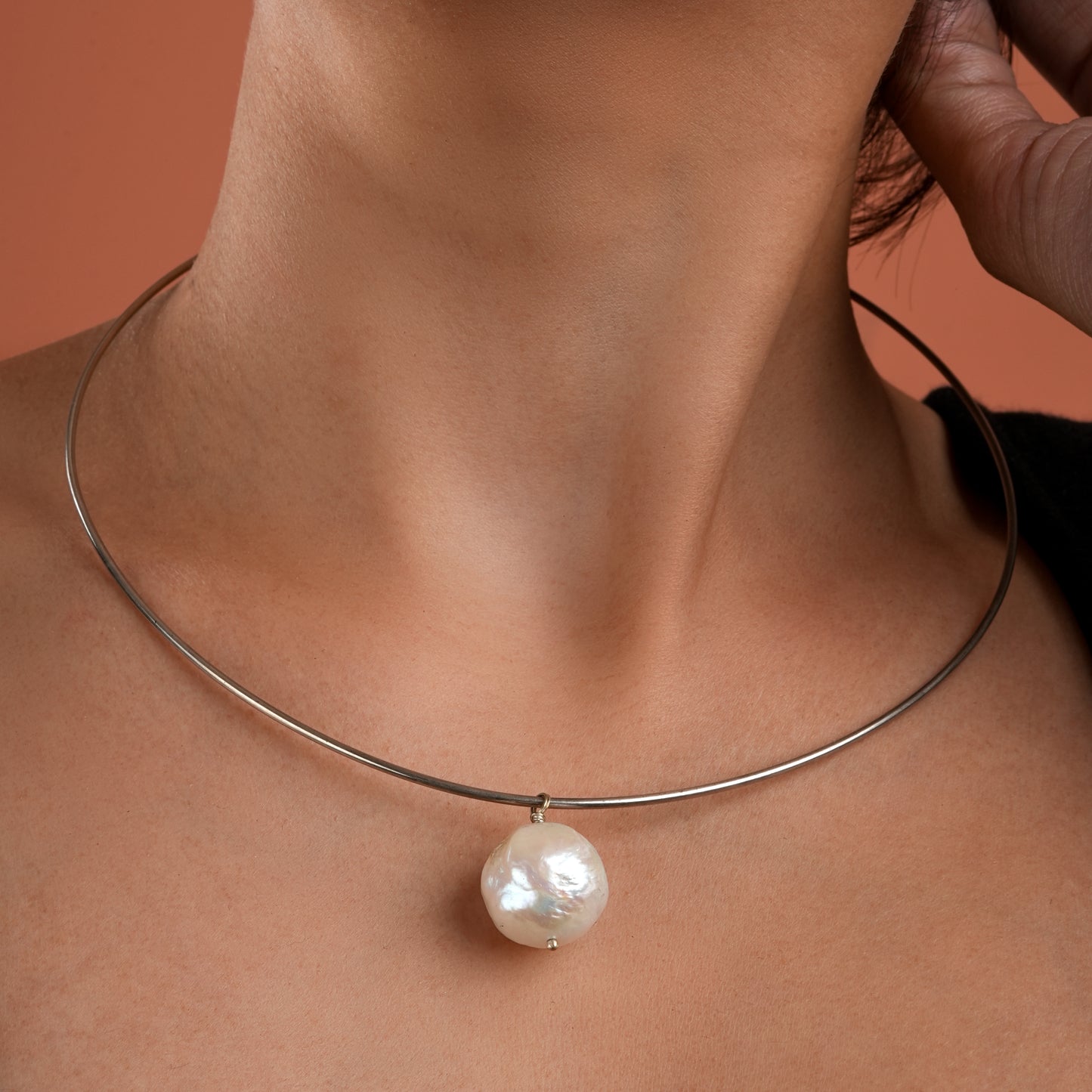 Baroque Silver Drops Set