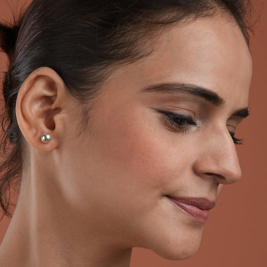 Silver Ball Studs( 7mm )
