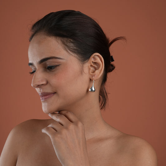 Silver Drops Earrings