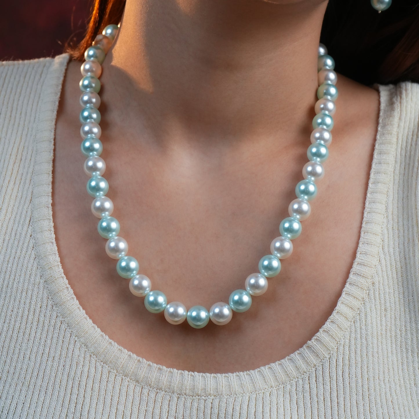 Ocean Mist Pearls Necklace Set