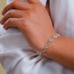 Chakra Silver Bracelet