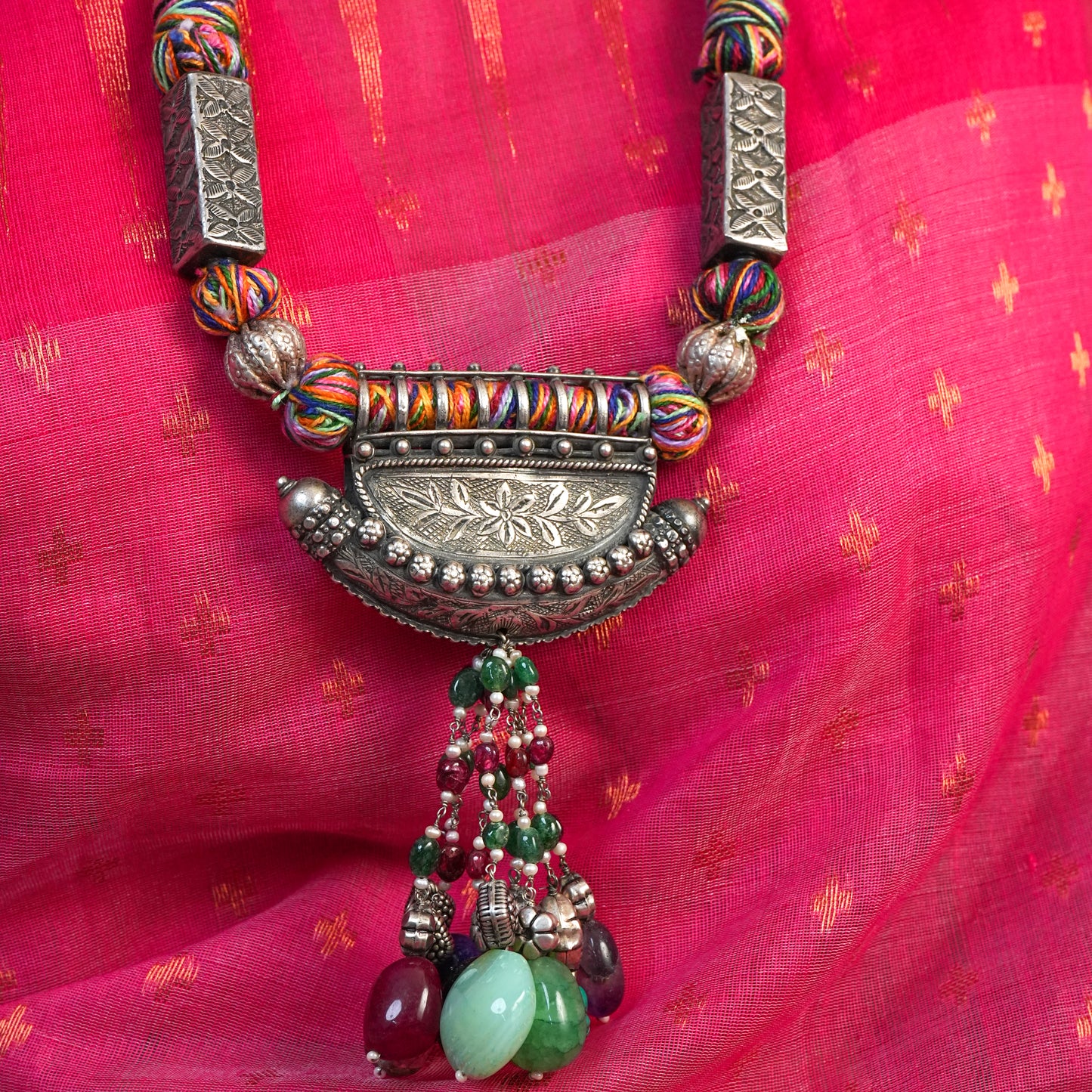 Vintage Appeal Silver Necklace
