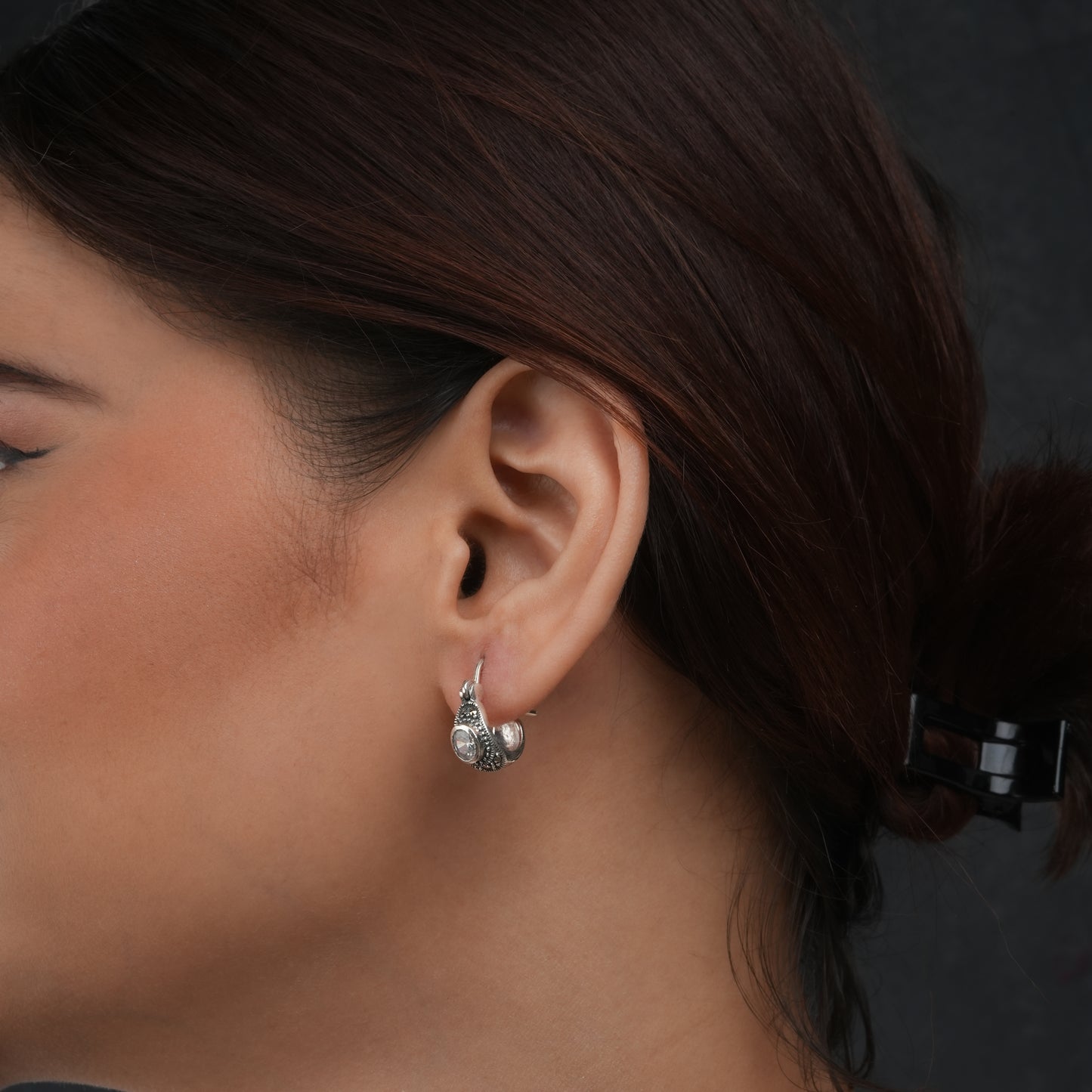 Silver Zirconia Earrings