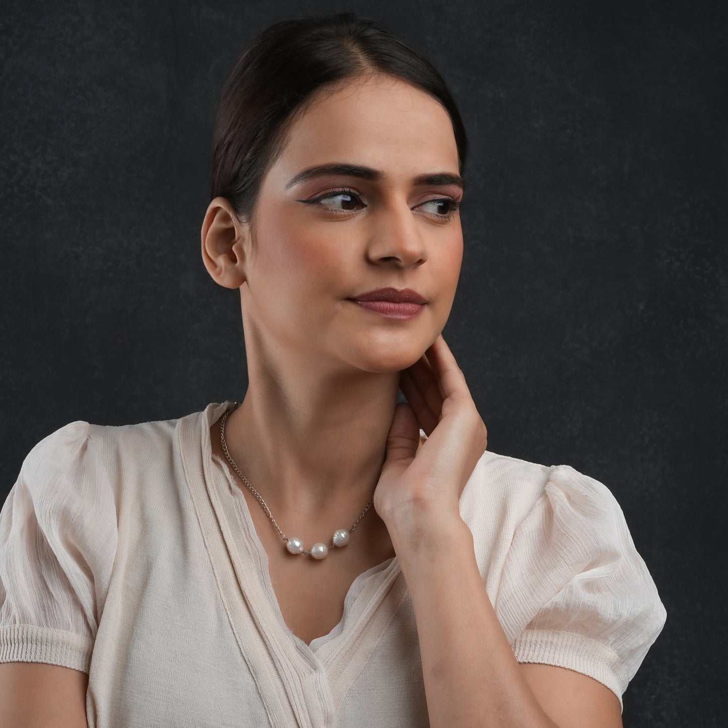 Pearl Trio Necklace