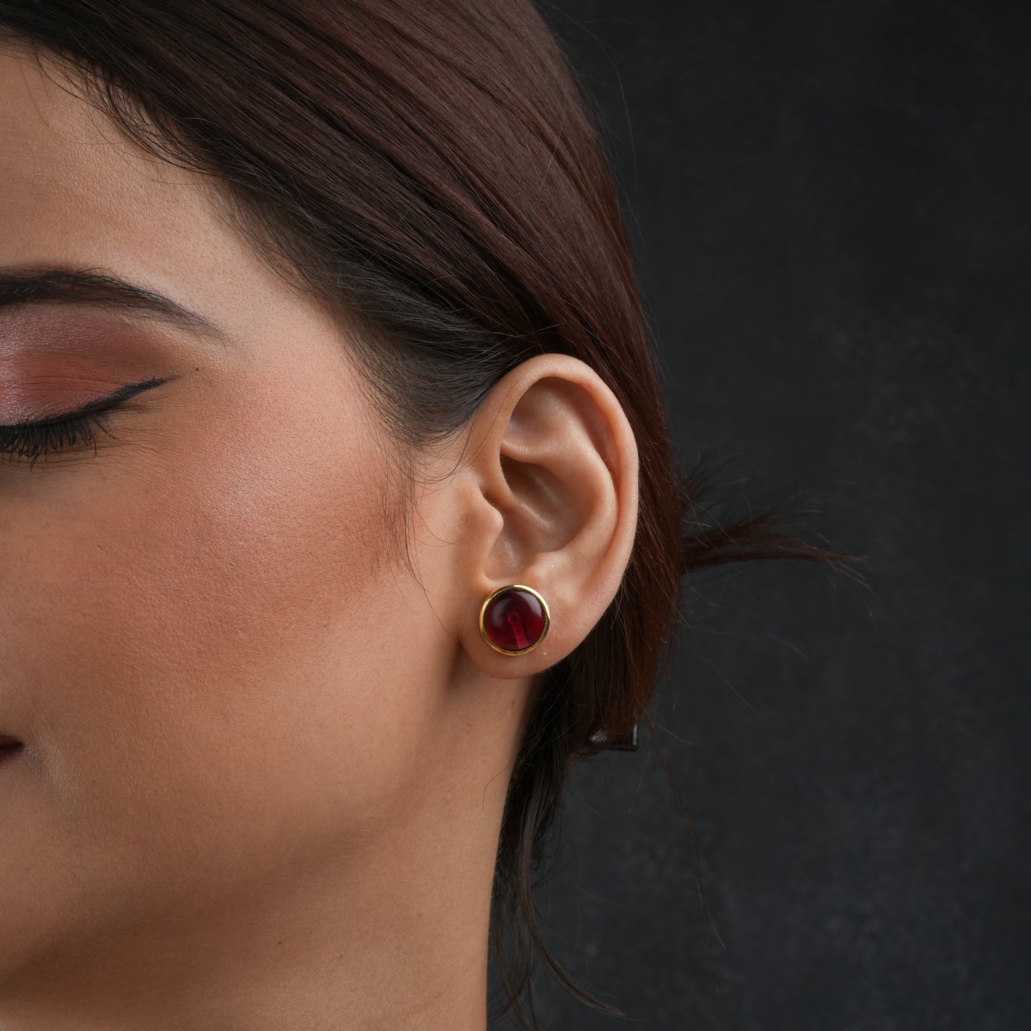 Red Wine Ruby Red Charm Set
