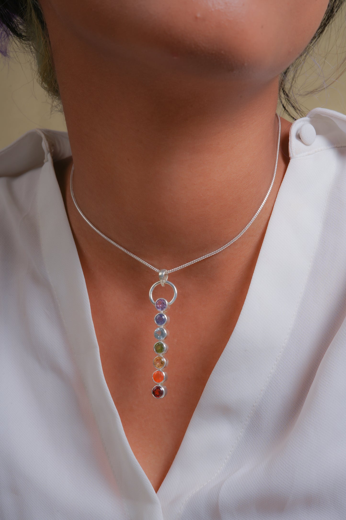 Chakra Stick Pendant