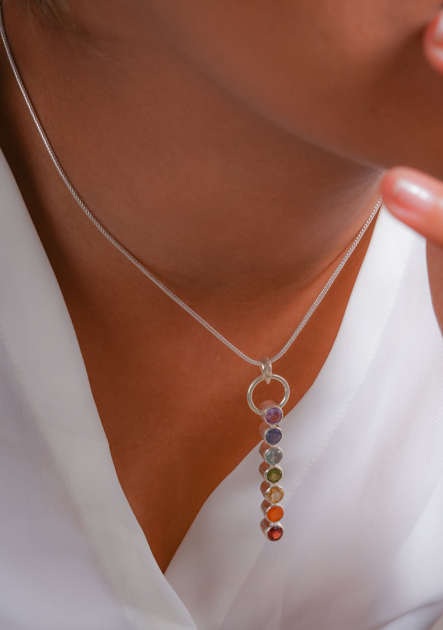 Chakra Stick Pendant