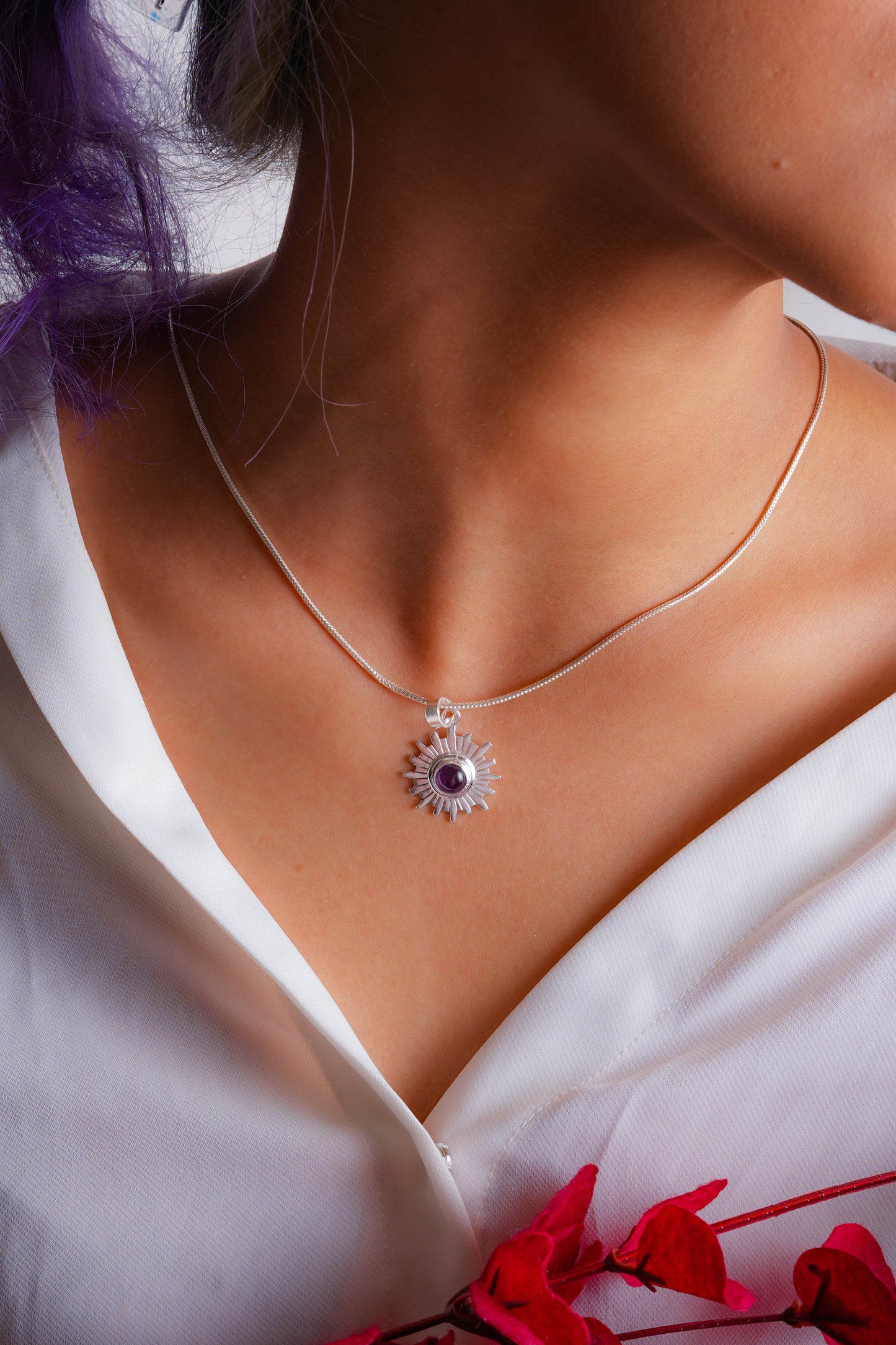 Healing Crown Chakra Pendant
