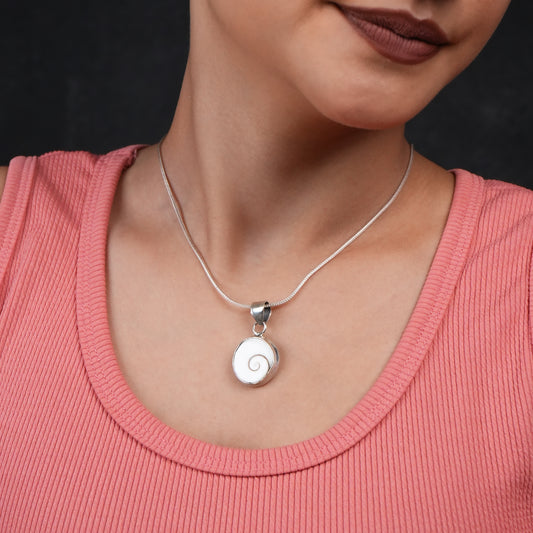 Shiva Eye Silver Pendant