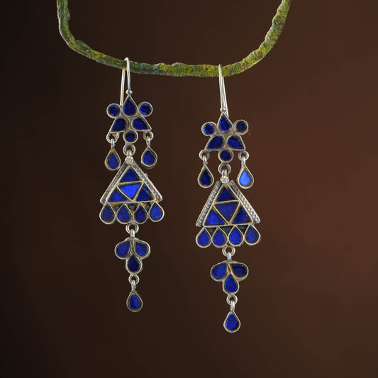 Madhu Chandrika Thar Beauty Silver Earrings