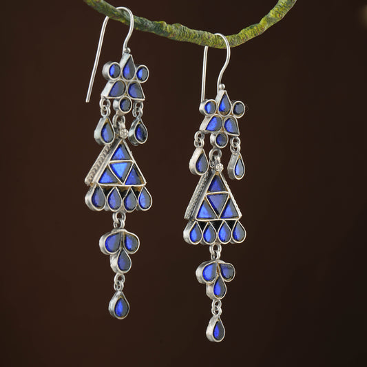 Madhu Chandrika Thar Beauty Silver Earrings