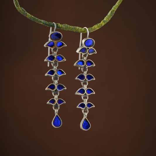 Madhu Chandrika Indraneel Silver Earrings