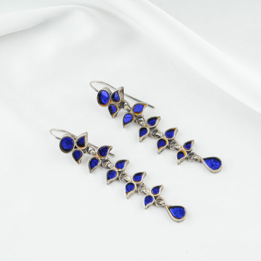 Madhu Chandrika Indraneel Silver Earrings