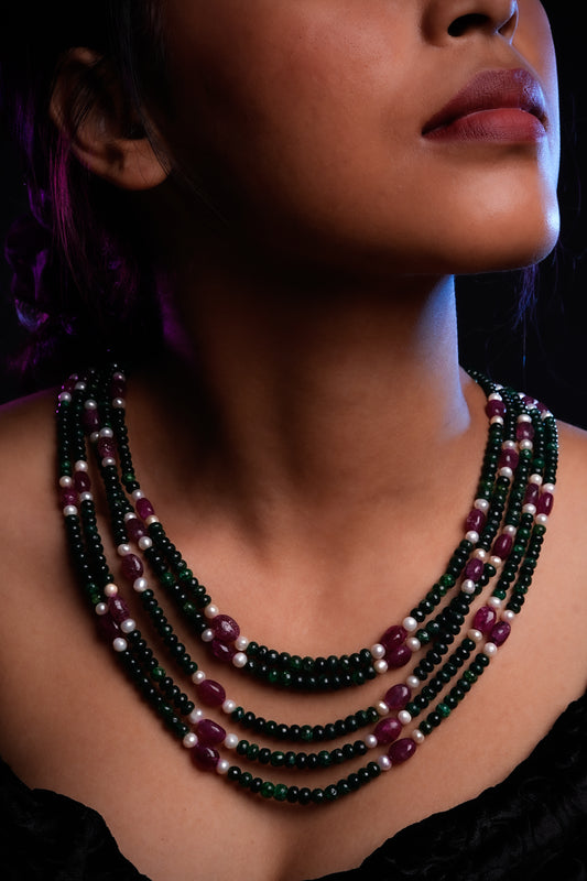Heer Multilayered Designer Necklace
